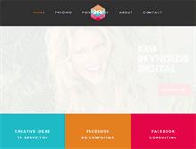 Tablet Screenshot of kim-reynolds.com